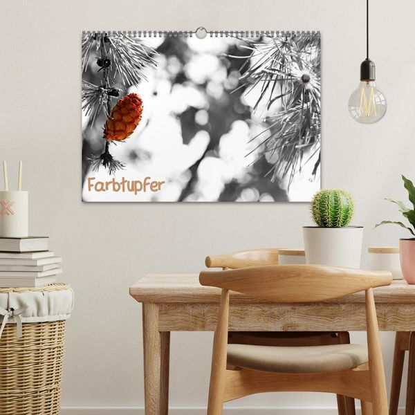Produktbild: Farbtupfer (Wandkalender 2026 DIN A3 quer), CALVENDO Monatskalender