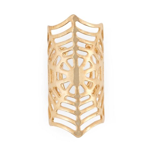 Produktbild: Earcuffs Spinnennetz gold
