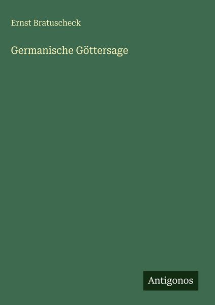 Produktbild: Germanische G&ouml;ttersage