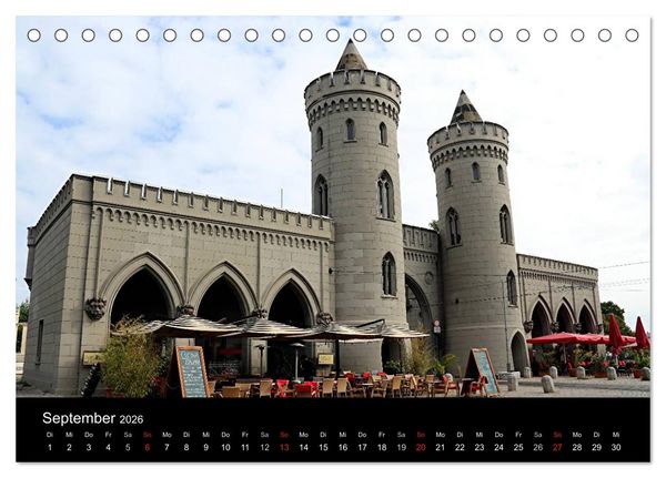 Produktbild: Potsdam 2026 (Tischkalender 2026 DIN A5 quer), CALVENDO Monatskalender