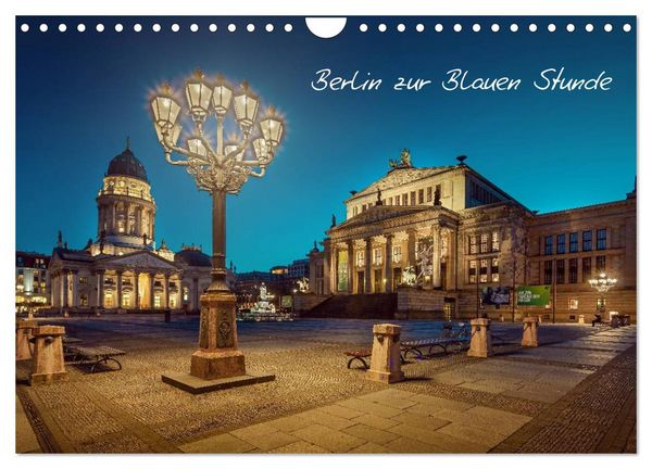 Produktbild: Die Blaue Stunde in Berlin (Wandkalender 2026 DIN A4 quer), CALVENDO Monatskalender