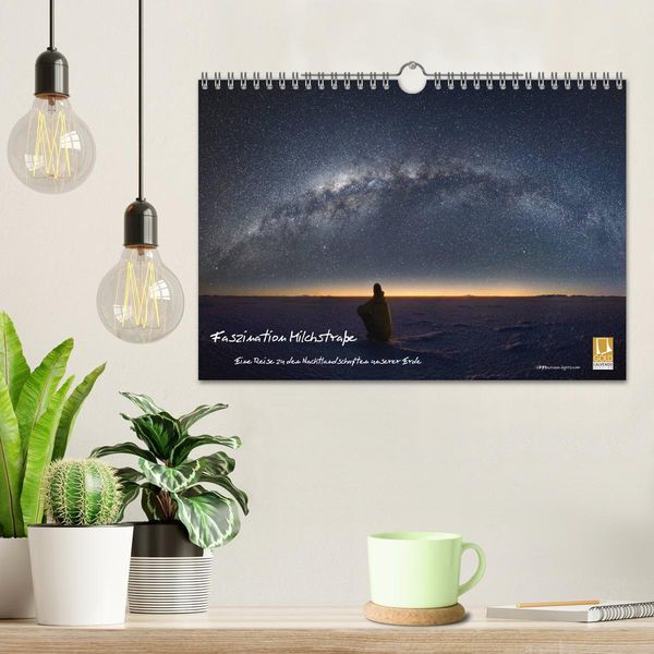 Produktbild: Faszination Milchstra&szlig;e - eine Reise zu den Nachtlandschaften unserer Erde (Wandkalender 2026 DIN A4 quer), CALVENDO Monatskalender