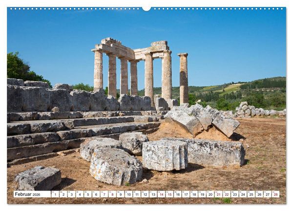 Produktbild: DER PELOPONNES (hochwertiger Premium Wandkalender 2026 DIN A2 quer), Kunstdruck in Hochglanz