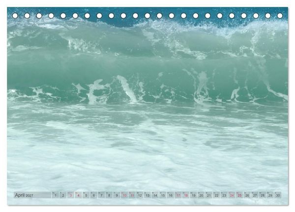 Produktbild: Photo-Art / Ozean (Tischkalender 2027 DIN A5 quer), CALVENDO Monatskalender