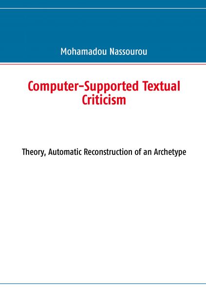 Produktbild: Computer-Supported Textual Criticism