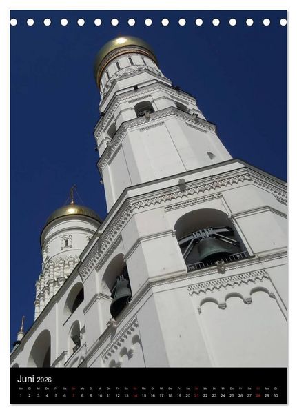 Produktbild: Moskau - Moscow - Ein Stadtportr&auml;t (Tischkalender 2026 DIN A5 hoch), CALVENDO Monatskalender