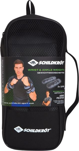 GEWICHTSMANSCHETTE, 2x 1,0kg , (grey) im Carrybag,