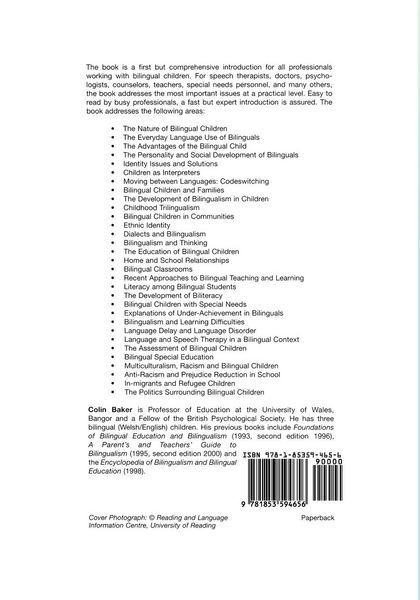 Produktbild: The Care and Education of Young Bilinguals