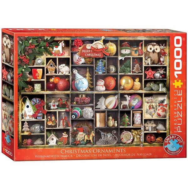 Eurographics 6000-0759 - Christbaumschmuck , Puzzle, 1.000 Teile