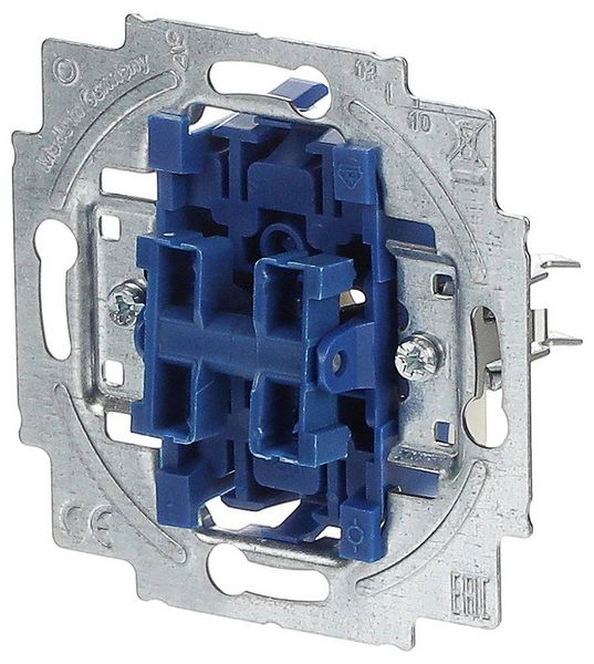 Produktbild: Busch-Jaeger Einsatz Serienschalter, Wippe Reflex SI, Reflex SI Linear Enzianblau (RAL 5010) 2000/5 US 1 St.