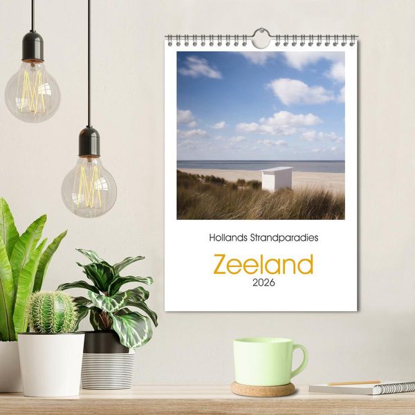 Produktbild: Hollands Strandparadies Zeeland (Wandkalender 2026 DIN A4 hoch), CALVENDO Monatskalender