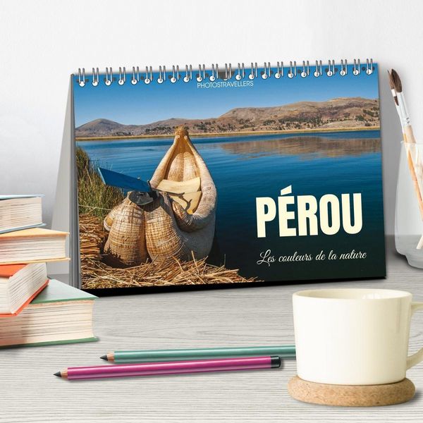 Produktbild: P&eacute;rou Les couleurs de la nature (Calendrier de bureau 2027 DIN A5 vertical), CALVENDO calendrier mensuel