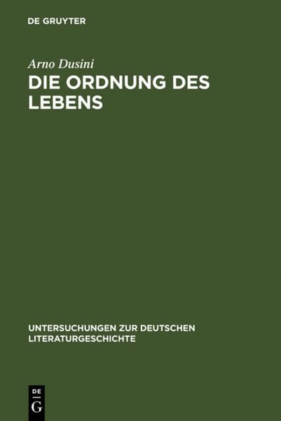 Produktbild: Die Ordnung des Lebens