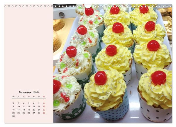 Produktbild: Bunte Torten und Cremen. Ein leckerer Augenschmaus (Wandkalender 2026 DIN A3 quer), CALVENDO Monatskalender