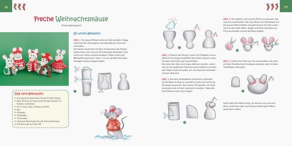 Produktbild: Niedliche Sockenfiguren