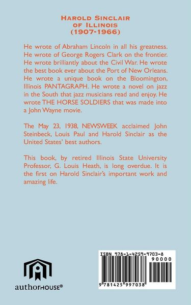 Produktbild: Harold Sinclair of Illinois