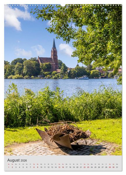 Produktbild: An den gro&szlig;en Seen der Mecklenburgischen Seenplatte (hochwertiger Premium Wandkalender 2026 DIN A2 hoch), Kunstdruck in Hochglanz