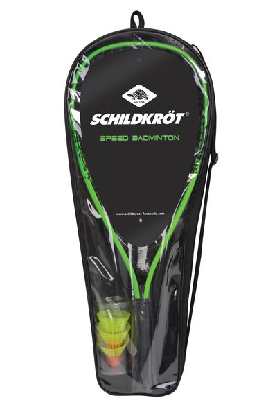 Produktbild: SK Speedbadminton Set Carrybag black / neon-green