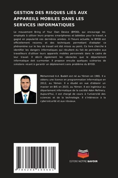 Produktbild: Gestion des Risques Li&eacute;s Aux Appareils Mobiles Dans Les Services Informatiques