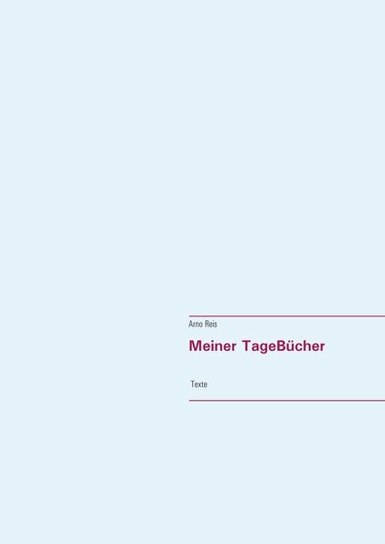 Produktbild: Meiner TageB&uuml;cher