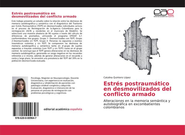 Produktbild: Estr&eacute;s postraum&aacute;tico en desmovilizados del conflicto armado