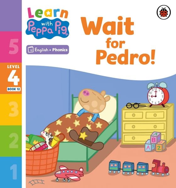 Produktbild: Learn with Peppa Phonics Level 4 Book 12 - Wait for Pedro! (Phonics Reader)
