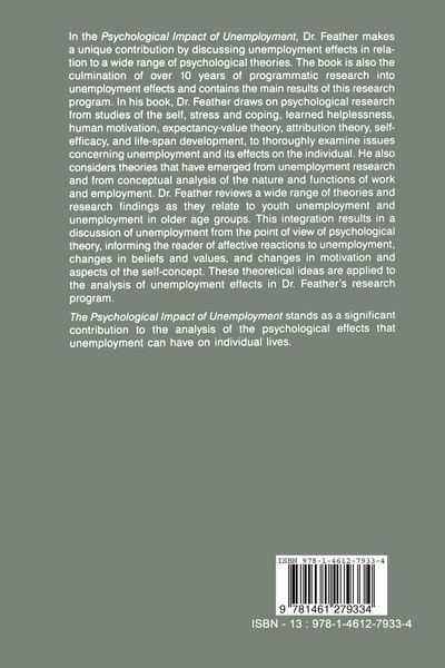 Produktbild: The Psychological Impact of Unemployment
