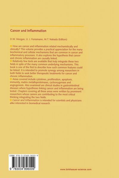 Produktbild: Cancer and Inflammation
