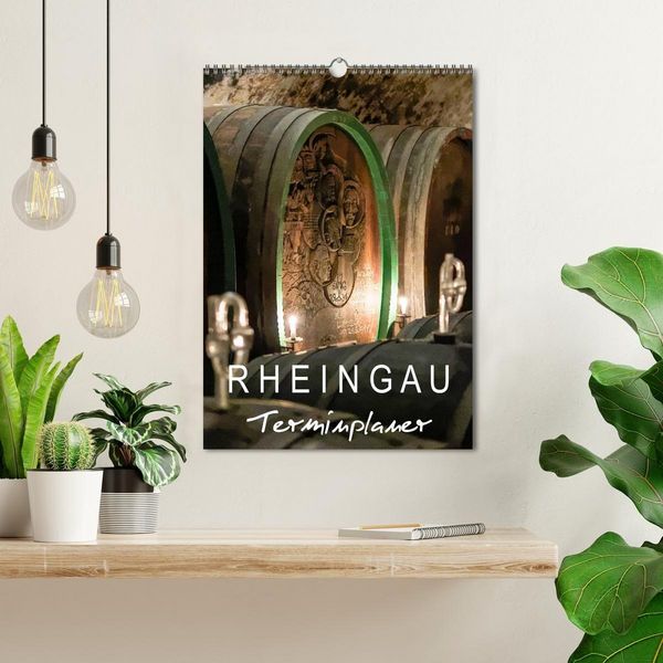 Produktbild: Rheingau Terminplaner (Wandkalender 2027 DIN A3 hoch), CALVENDO Monatskalender