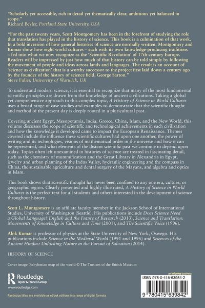 Produktbild: A History of Science in World Cultures