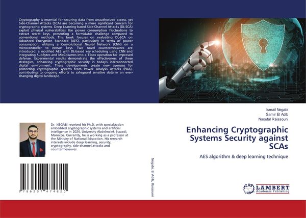Produktbild: Enhancing Cryptographic Systems Security against SCAs