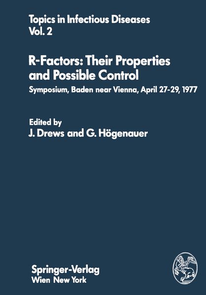 Produktbild: R-Factors: Their Properties and Possible Control