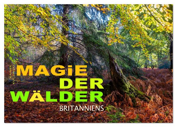 Produktbild: Magie der W&auml;lder Britanniens (Wandkalender 2026 DIN A2 quer), CALVENDO Monatskalender