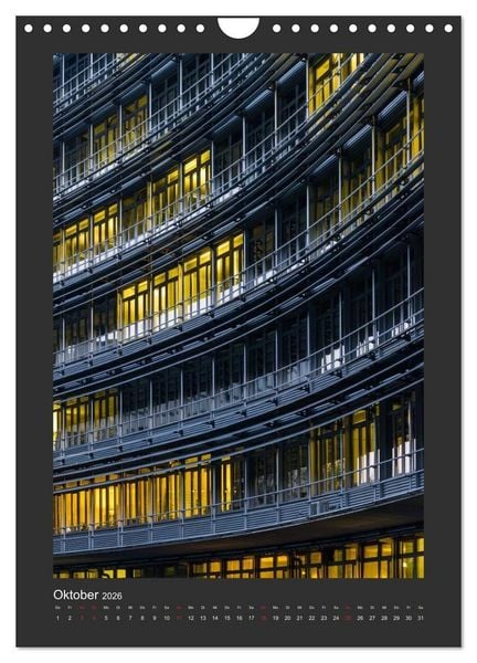 Produktbild: Plakative Architektur (Wandkalender 2026 DIN A4 hoch), CALVENDO Monatskalender