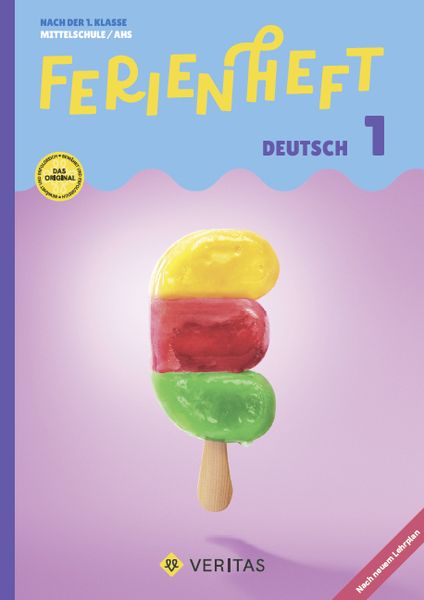 Produktbild: Ferienheft Deutsch 1. Klasse MS/AHS. Lehrplan 2023