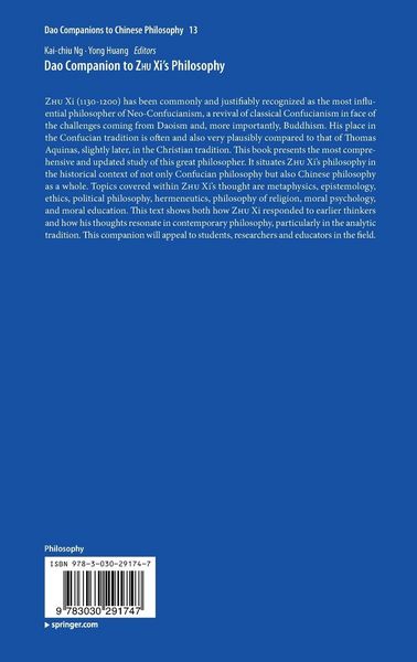 Produktbild: Dao Companion to ZHU Xi&rsquo;s Philosophy