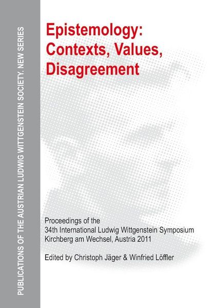 Produktbild: Epistemology: Contexts, Values, Disagreement