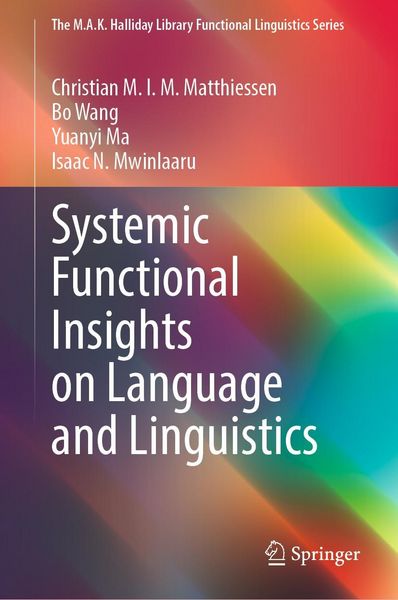 Produktbild: Systemic Functional Insights on Language and Linguistics