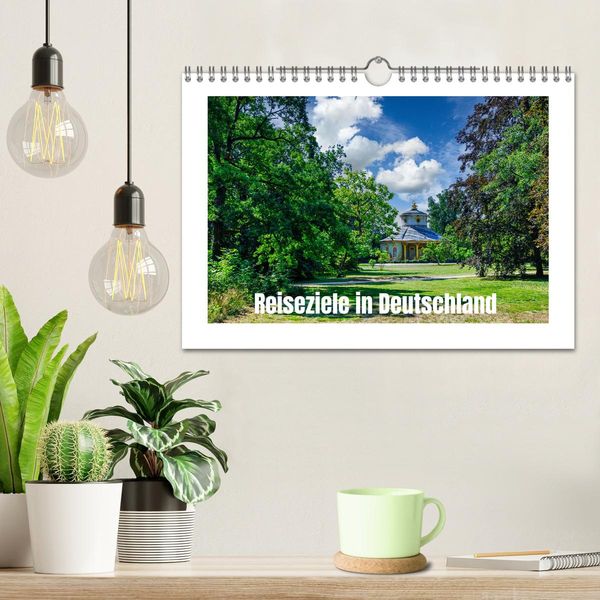 Produktbild: Reiseziele in Deutschland (Wandkalender 2026 DIN A4 quer), CALVENDO Monatskalender