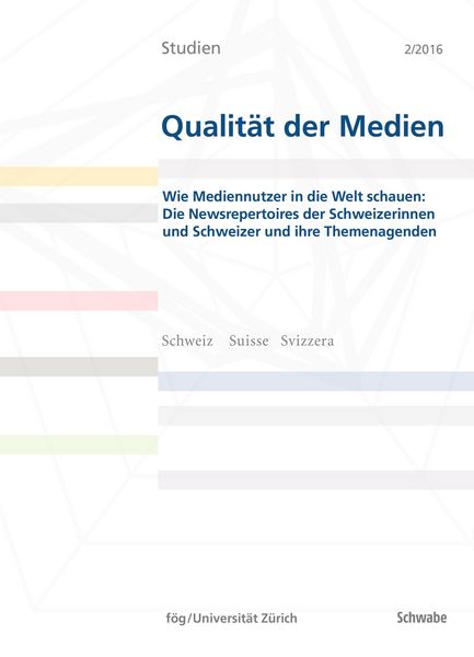Produktbild: Wie Mediennutzer in die Welt schauen: