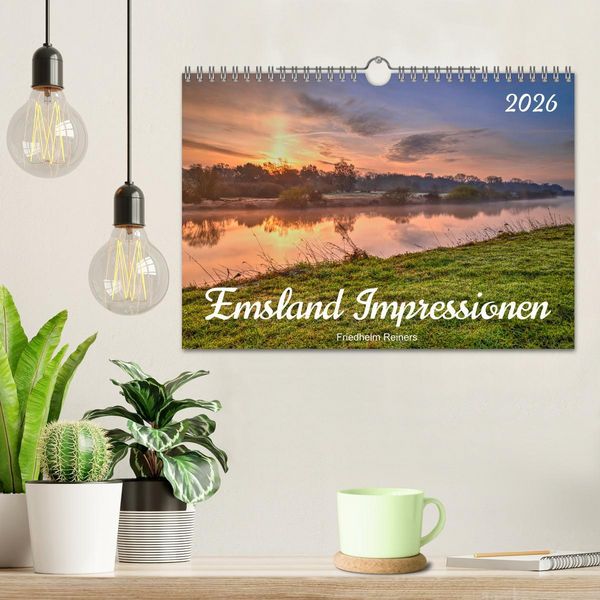 Produktbild: Emsland Impressionen (Wandkalender 2026 DIN A4 quer), CALVENDO Monatskalender