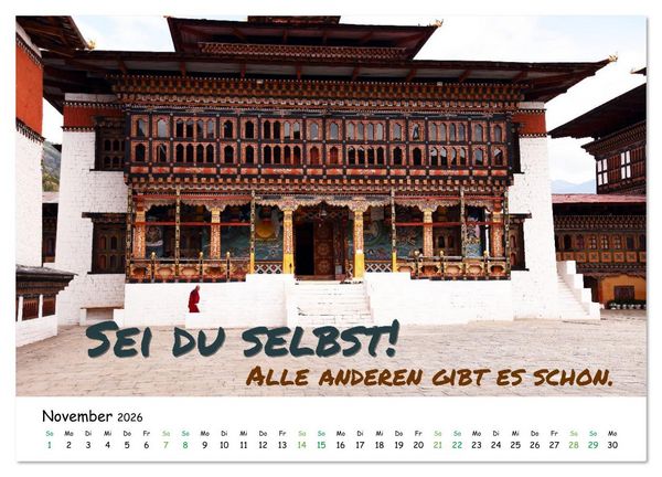 Produktbild: Fernwehabenteurer Asien - 12 Motivierende Gedanken von unterwegs (Wandkalender 2026 DIN A4 quer), CALVENDO Monatskalender