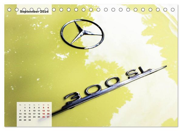 Produktbild: Mercedes Edel & Fein (Tischkalender 2026 DIN A5 quer), CALVENDO Monatskalender