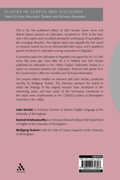 Produktbild: English Collocation Studies