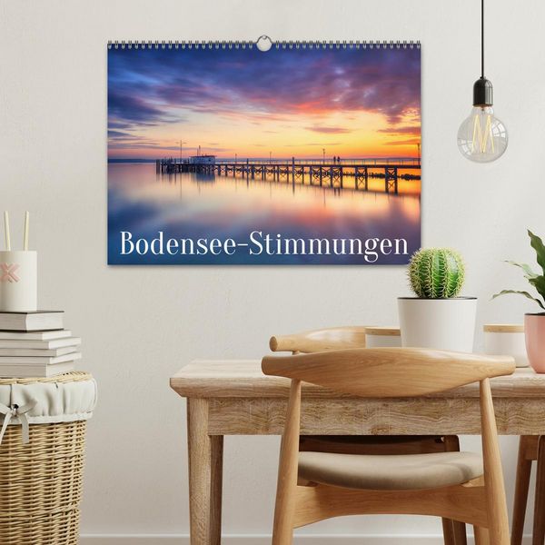 Produktbild: Bodensee-Stimmungen (Wandkalender 2026 DIN A3 quer), CALVENDO Monatskalender