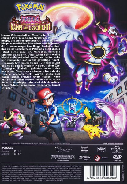 Produktbild: Pokemon - Der Film: Hoopa und der Kampf der Geschichte