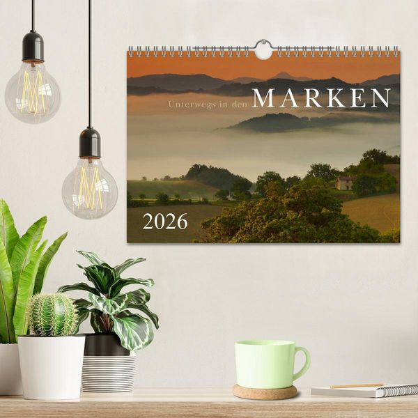 Produktbild: Unterwegs in den Marken (Wandkalender 2026 DIN A4 quer), CALVENDO Monatskalender