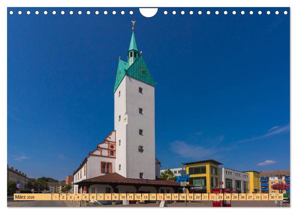 Produktbild: Domstadt F&uuml;rstenwalde Spree (Wandkalender 2026 DIN A4 quer), CALVENDO Monatskalender