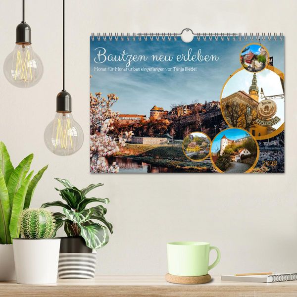 Produktbild: Bautzen neu erleben - Monat f&uuml;r Monat urban eingefangen (Wandkalender 2026 DIN A4 quer), CALVENDO Monatskalender