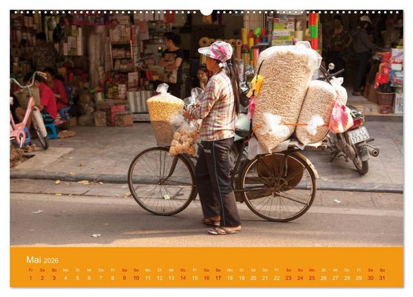 Produktbild: Eindr&uuml;cke von VIETNAM 2026 by Till Br&uuml;hne 2026 (Wandkalender 2026 DIN A2 quer), CALVENDO Monatskalender
